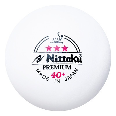 Nittaku Tafeltennisbal Premium 40+, 120-delige set