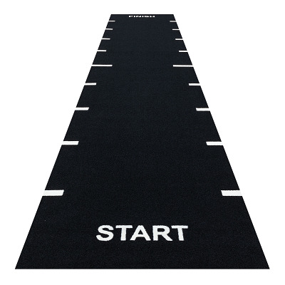 Sprint Tracks Sprintbaan "Start & Finish", Blauw, 12x2 m