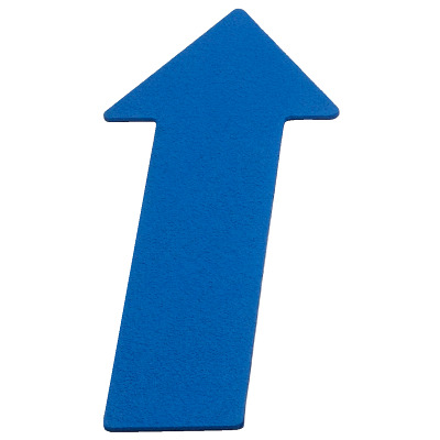 Sport-Thieme Vloermarkering, Blauw, Pijl, 35 cm