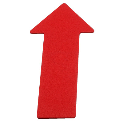 Sport-Thieme Vloermarkering, Rood, Pijl, 35 cm