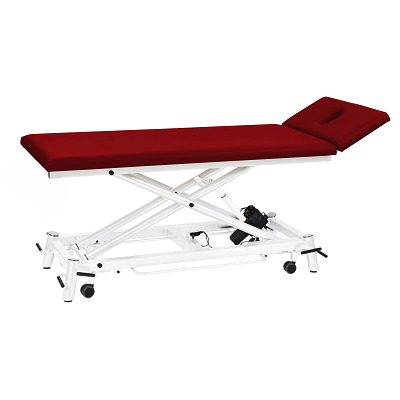 Pader Medi Tech Therapiebed "Ecofresh", 80 cm, Bordeaux, Wit