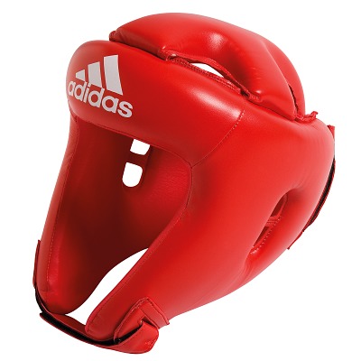 Adidas Hoofdbeschermer "Competition", Maat M, Rood