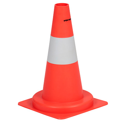 Sport-Thieme Markeerkegel "Rood-Wit", 35 cm