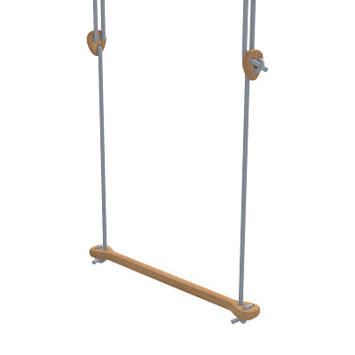 Lillagunga Trapezestang "Bones", Grijs