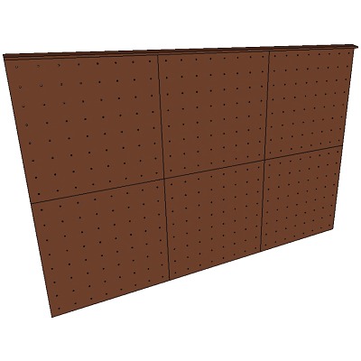 OnTop Boulderwand-bouwset "Outdoor Basic", hoogte 2,98 m, 496 cm, Zonder overhang