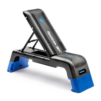 Reebok Aerobic-Stepper 'Deck 2.0', Zwart-blauw