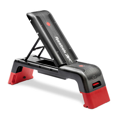 Reebok Aerobic-Stepper 'Deck 2.0', Zwart/Reed
