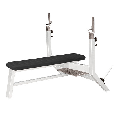 Sport-Thieme Olympiabank "SQ", Halterschijfhouder van 30 mm