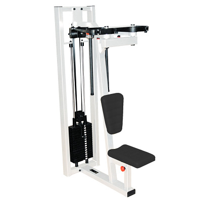 Sport-Thieme Butterfly/Butterfly Reverse Maschine "SQ", Met zwarte geperforeerde lambrisering