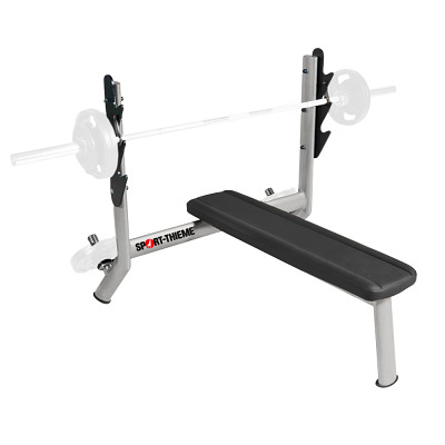 Sport-Thieme Olympiabank "OV", Halterschijfhouder van 50 mm