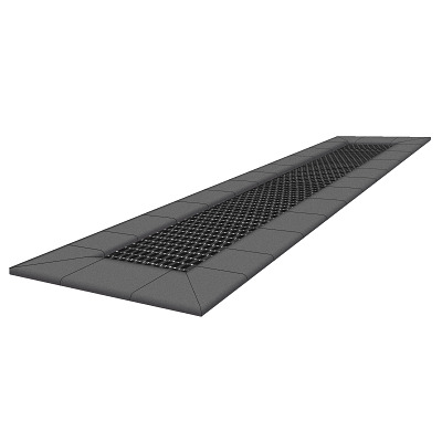 Eurotramp Trampolinebaan "Fit", 636x160 cm