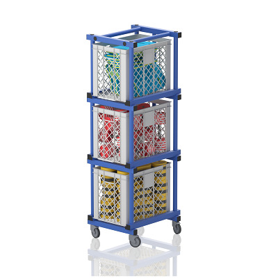 Sport-Thieme Schappenwagen voor zwembaduitrusting 'Mini' by Vendiplas, Blauw