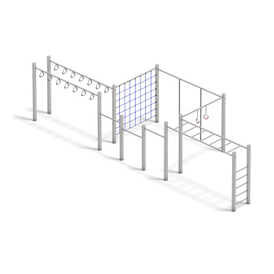 Playparc Klimvoorziening "Waldred II", Verzinkt