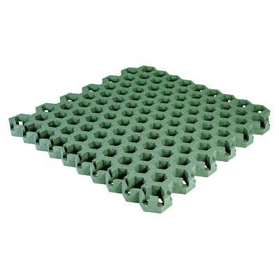 Gum-tech Grasrooster "Hexagon", Groen, 4,5 cm