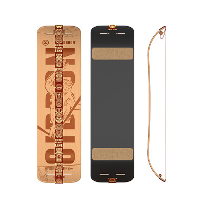Gibbon Slackline-frame 'Giboard', "Roots Rocker Travel