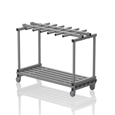 Sport-Thieme Schappenwagen 'Combi flat' by Vendiplas, Grijs