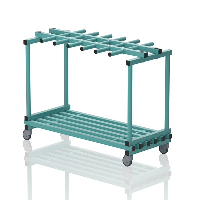 Sport-Thieme Schappenwagen 'Combi flat' by Vendiplas, Aqua