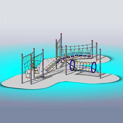 Huck Seiltechnik Vario-klimparkset "Adventure