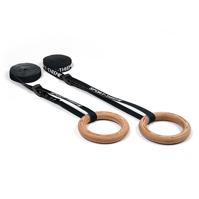 Sport-Thieme Turnringen-set "Indoor", Zwart, Kinderen