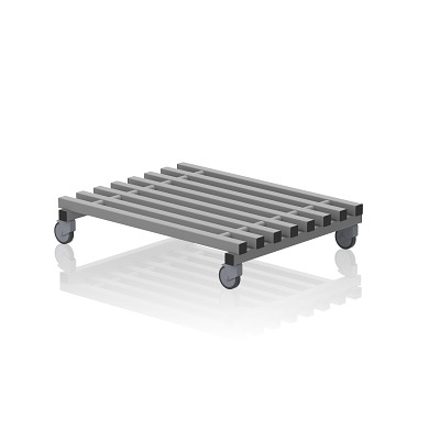 Sport-Thieme Transportplatform met wielen by Vendiplas, Grijs