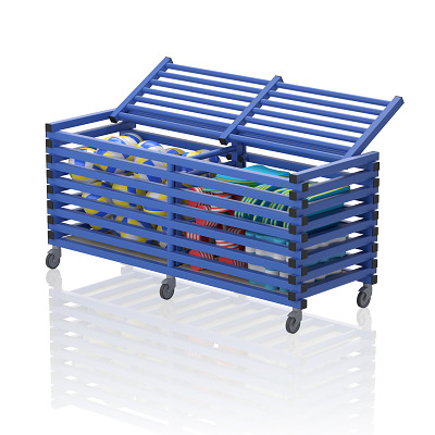 Sport-Thieme Transportwagen voor zwemuitrusting by Vendiplas, Blauw