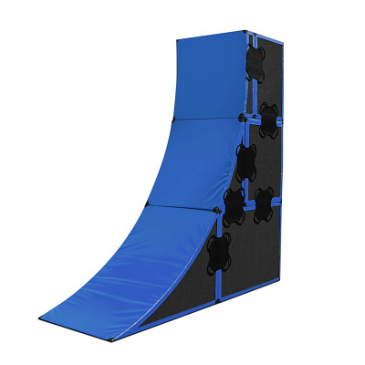 Sport-Thieme Parkour Wall "Pro", Blauw-zwart, Large