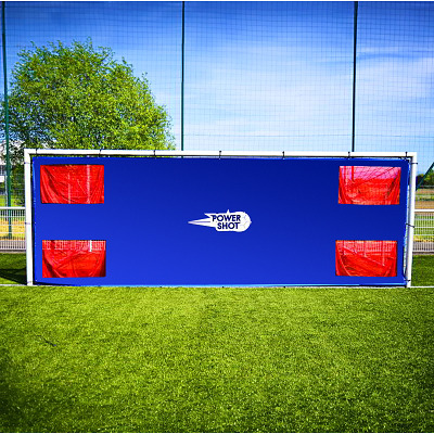 Power Shot Voetbal-doelmuur 7,32x2,44 m