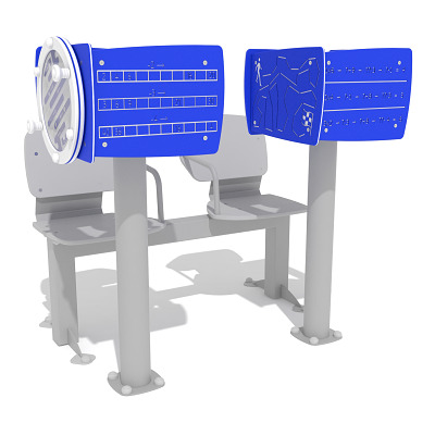 Agapito Outdoor Fitnessaparatuur "Sitzbank Mentalcube