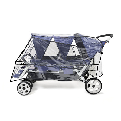 Foundations Regenhoes voor Kinderwagen "6-zitter