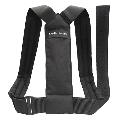 Swedish Posture Houdingstrainer 'Flexi', M-L, Zwart