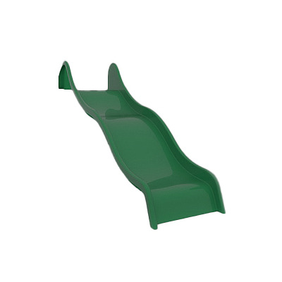 Golvende glijbaan "Wide", 150 cm, Groen
