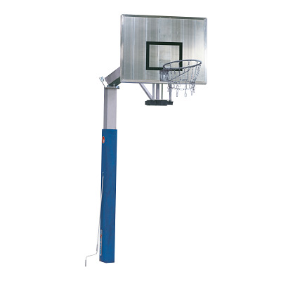 Sport-Thieme Basketbalinstallatie "Fair Play 2.0" met hoogteverstelling, Ring "Outdoor