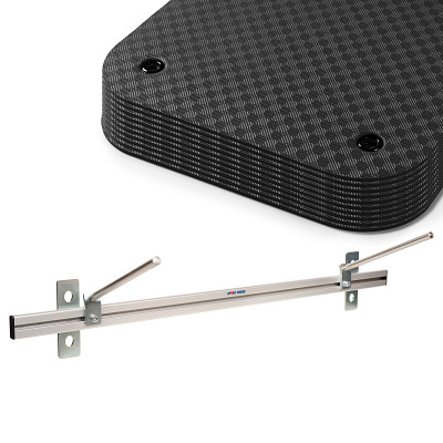 Sport-Thieme Gymnastiekmatten-Set "Komfort", Zwart