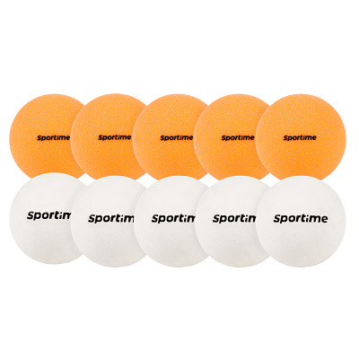 Sportime Kickeballen-set "Guardian", 5 stuks wit en 5 stuks geel