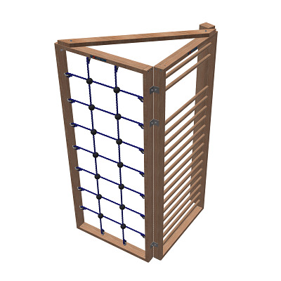 Sport-Thieme Turnwand-combinatie TuWa hoekturnwand 2-delig