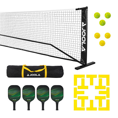 JOOLA Vision Pickleball Paddle met getextureerde carbon grip oppervlaktetechnologie voor maximale spin en controle met extra vermogen - Polypropyleen Honingraat Core Pickleball Racket 16 mm (18522