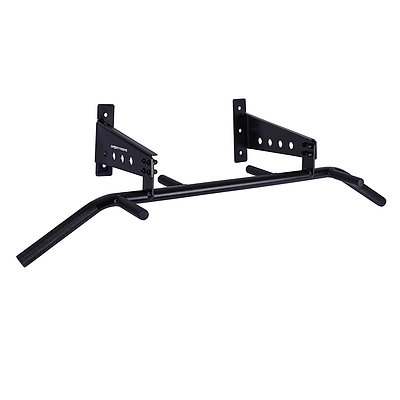 Pullup Bar Muur OcioDual Optrekstang Aan De Muur – Tot 200 Kg, Zwart, Met Gevoerde Handgrepen, Voor Thuis Fitness Pull Up Bar Crossfit