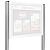 Schaar Design Stand accessoire set voor uw vitrinekast