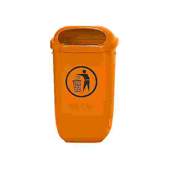 Afvalbak volgens DIN 30713 Standaard, Oranje