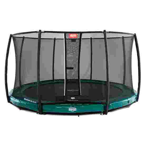 Berg Trampoline InGround &quot;Elite&quot; met vangnet &quot;Deluxe&quot; Groen, ø 330 cm