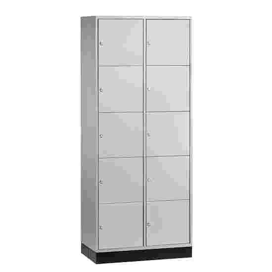 C+P Sluitvakkast voor grote ruimten 195x85x49 cm/ 10 vakken, Lichtgrijs (RAL 7035)