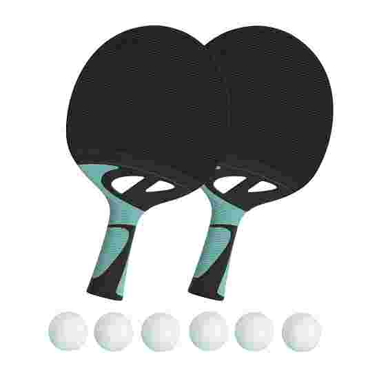 Cornilleau Tafeltennisbat-Set &quot;Tacteo 30&quot; Witte balletjes
