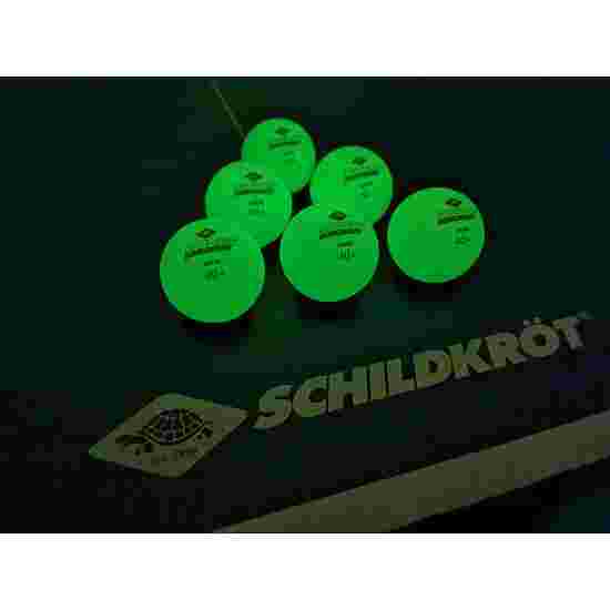 Donic Schildkröt &quot;Glow in the Dark&quot; tafeltennisballen