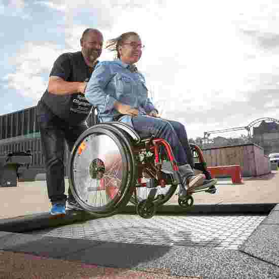 Eurotramp Trampoline op de grond voor rolstoelen &quot;Playground Rolstoel&quot;