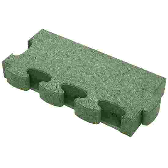 Gum-tech Randstuk &quot;recht&quot; voor valbeveiligingsplaten 8 cm, Groen