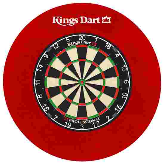 Kings Dart Dart-set &quot;Profi&quot; Professional HD (kunststof getallenring), Rood
