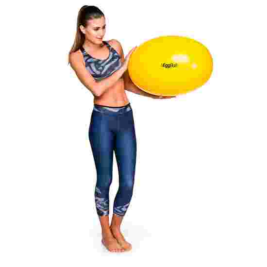 Ledragomma Fitnessball 'Eggball' ø 45 cm, Geel