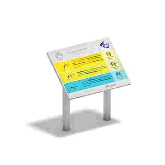Playparc Informatiebord voor Calisthenics-Station &quot;Squat-Plattform Basic&quot;