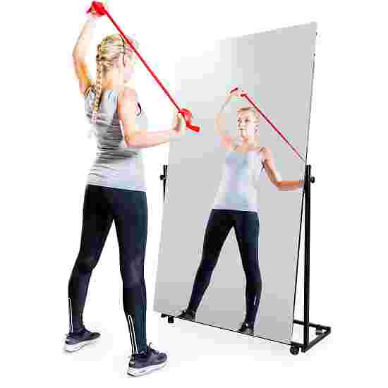 Seco Sign folie-spiegel mobiel 1-delig, draaibaar spiegeloppervlak, 1,00x1,75 m