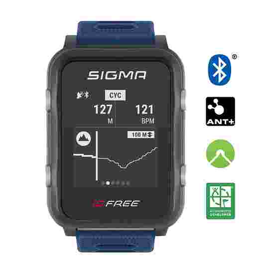 Maakte zich klaar veel plezier metaal Sigma Fitness horloge "iD Free" kopen bij Sport-Thieme.nl